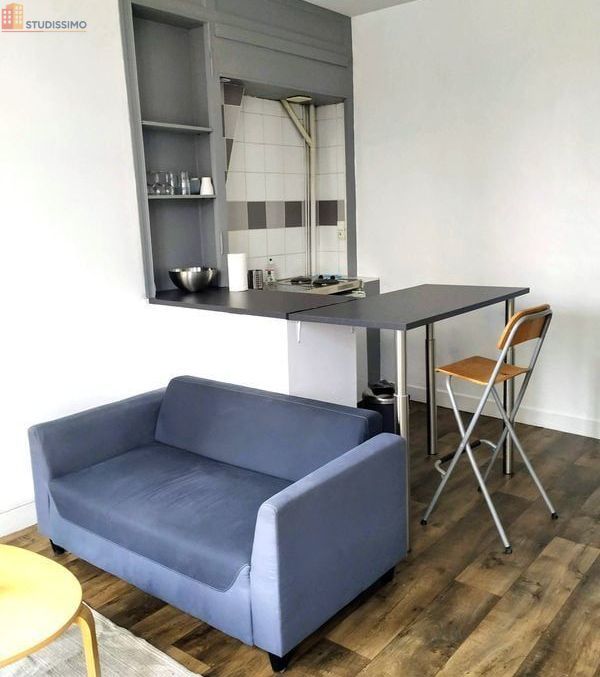 Studio meublé 21m² Rouen centre - Meublé, calme - Photo 2