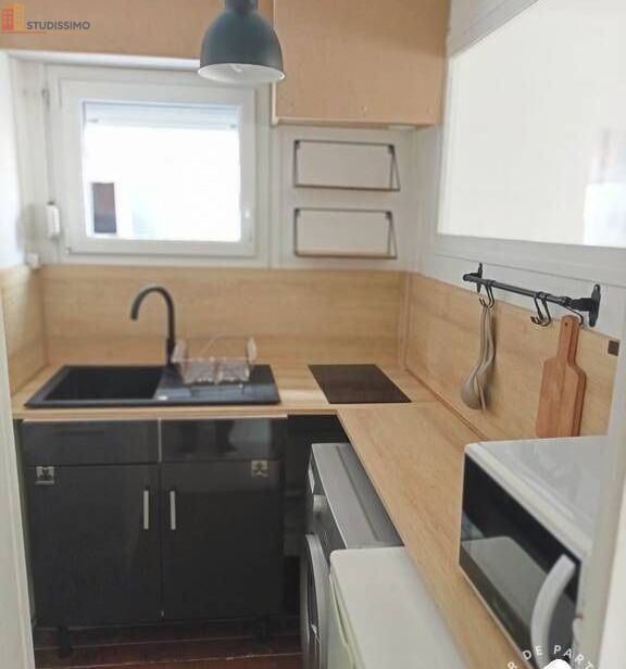 Studio meublé 21m² Rouen 76000 - Meublé, DPE D - Photo 2
