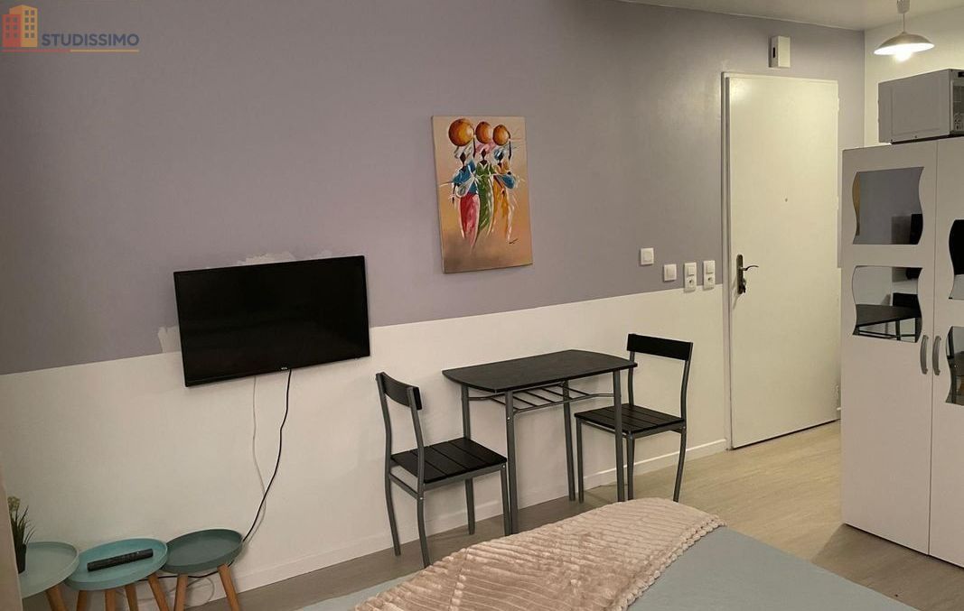 Studio meublé 20m² Montévrain 77144 - Meublé, proche Val d'Europe - Photo 2