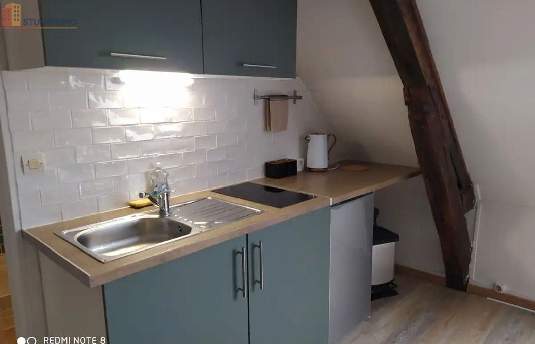 Studio meublé 15m² Reims 51100 - Calme, au 3e étage - Photo 2
