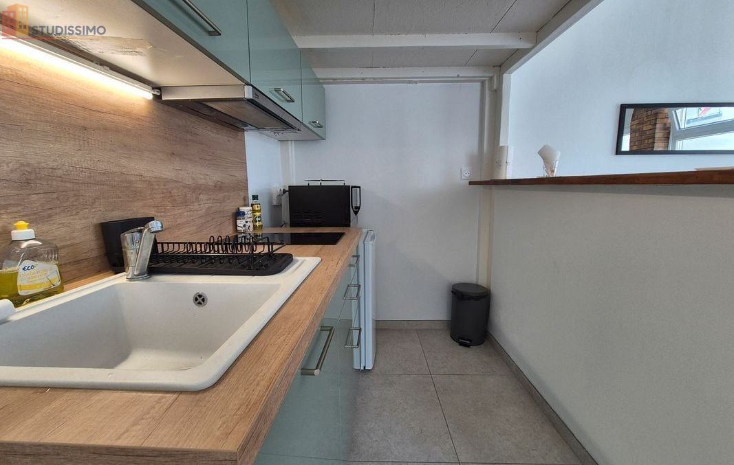 Studio 22m² Reims 51100 - Meublé, rue Anquetil - Photo 7