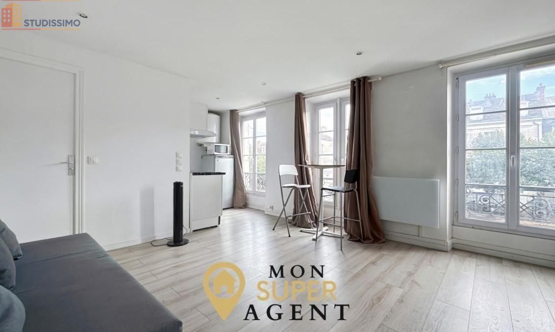 Studio meublé 29m² Melun - Lumineux, 1er étage - Photo 2