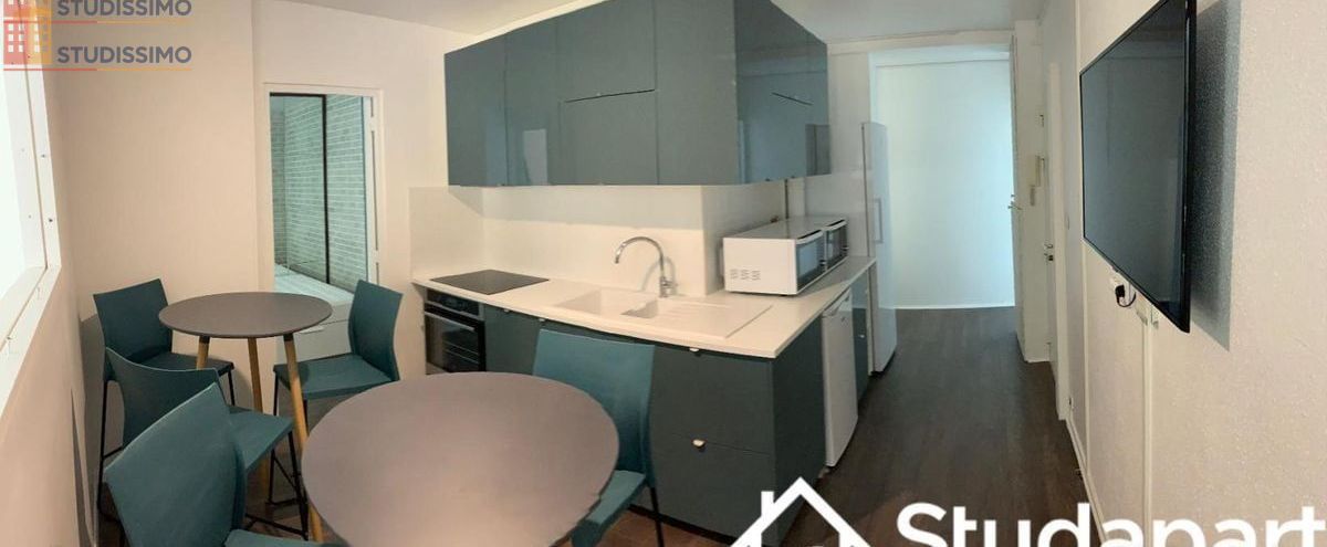 Studio meublé 10m² Champs-sur-Marne - Meublé, DPE A - Photo 2