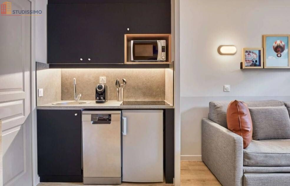 Studio meublé 21m² Serris - Calme, lumineux - Photo 6