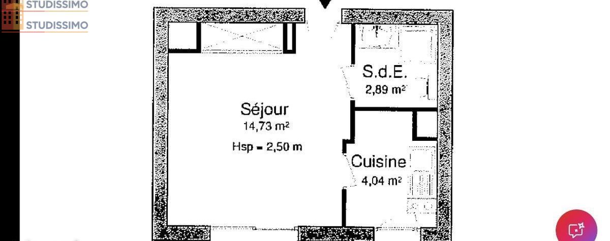 Studio 22m² Nancy centre - Proche rives de Meurthe - Photo 1