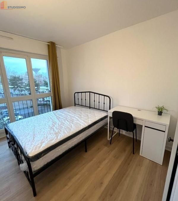 Studio meublé 9m² Les Mureaux - Calme, 4e étage - Photo 2