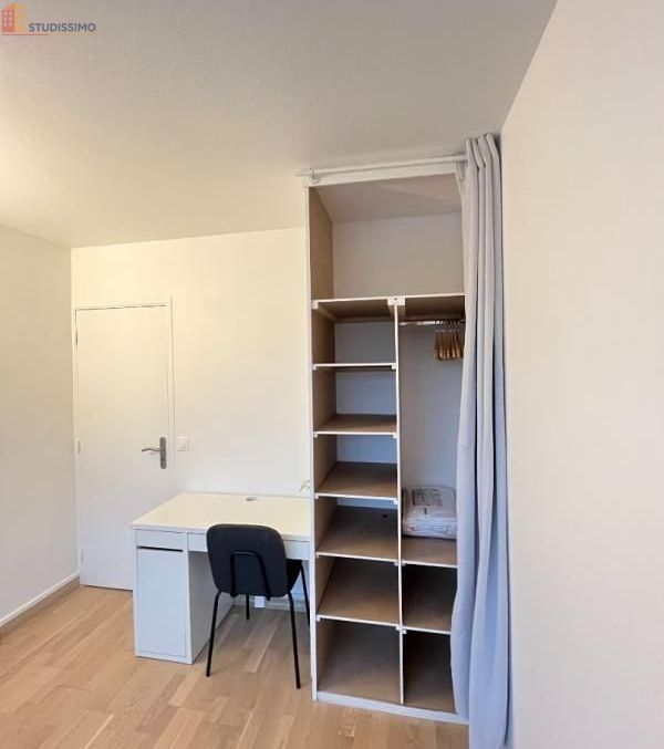 Studio meublé 9m² Les Mureaux - Calme, 4e étage - Photo 1