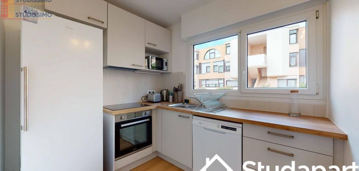 Studio meublé 9m² Guyancourt - Meublé, DPE A - Photo 14