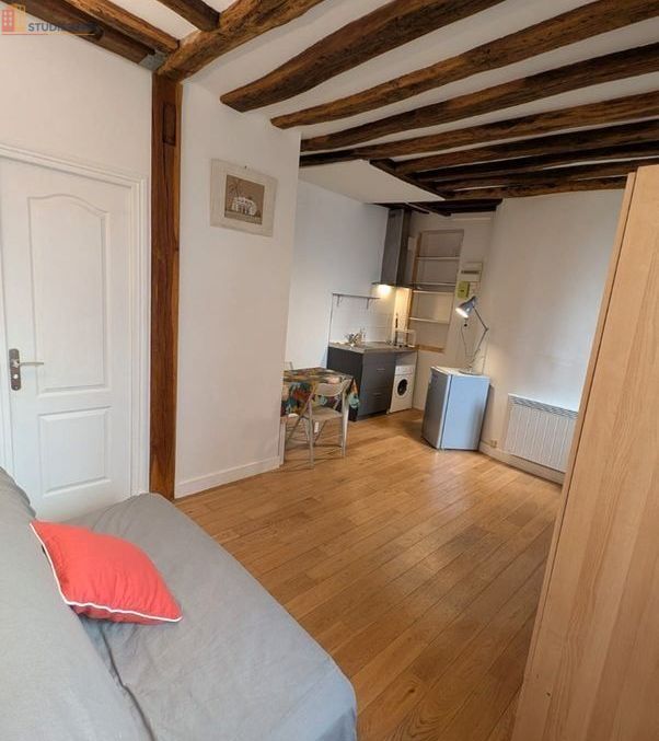 Studio meublé 21m² Versailles - Meublé, 1er étage - Photo 4