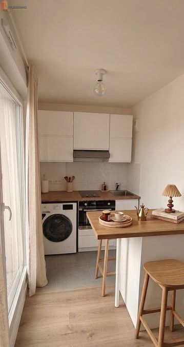 Studio meublé 29m² Plaisir - Balcon, parking - Photo 2