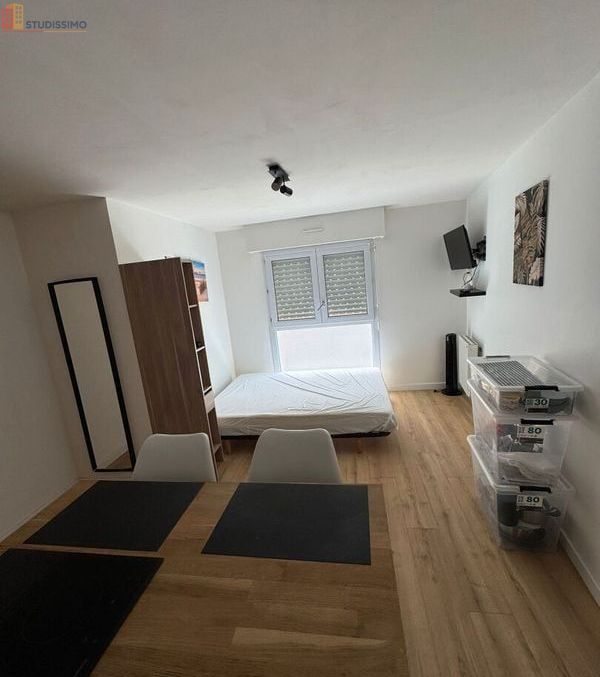 Studio 19m² Vannes - Copropriété, 4e étage - Photo 1
