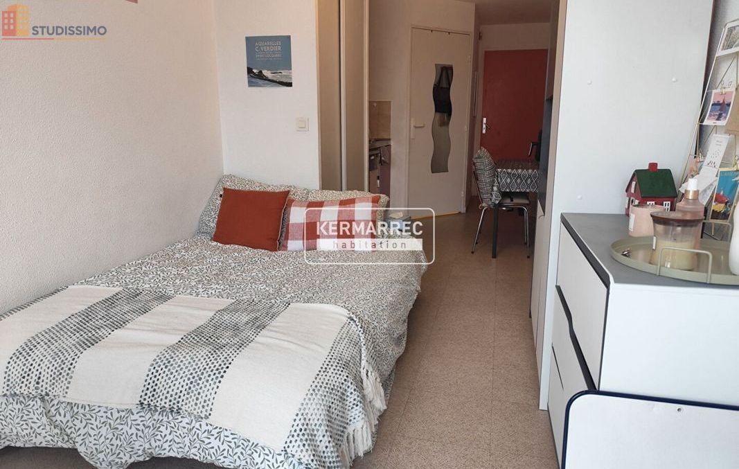 Studio 19m² Vannes - Étage 2/3, DPE C - Photo 2