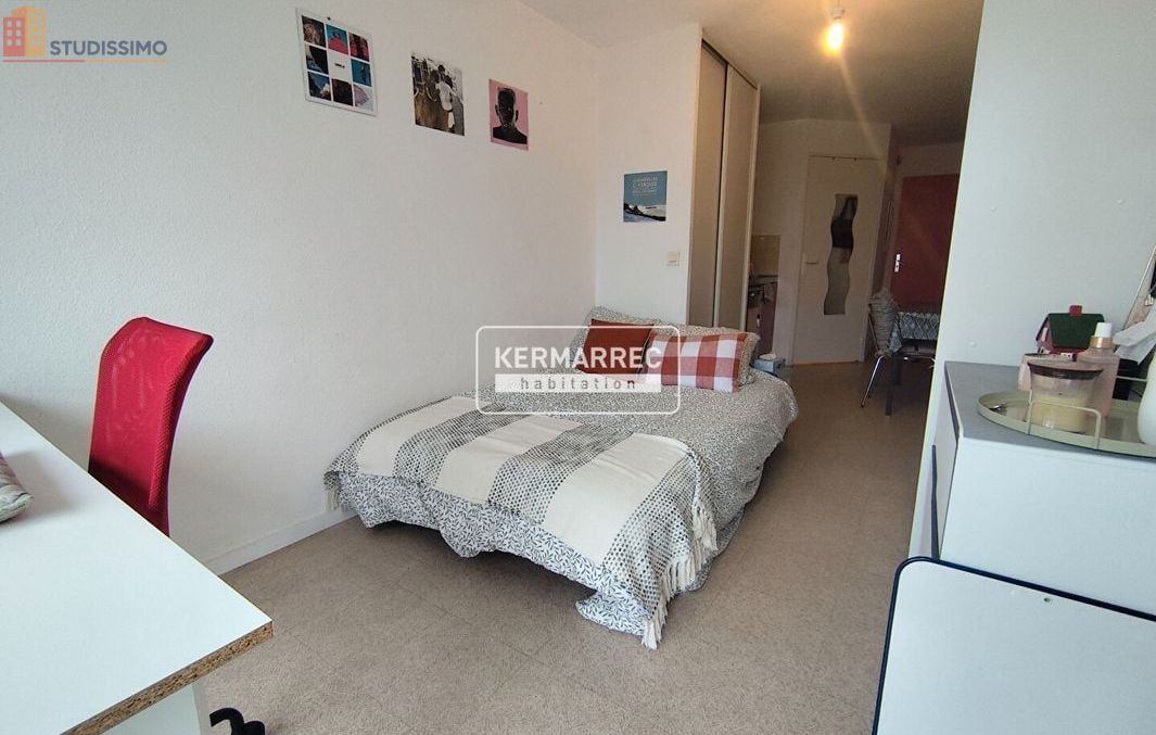 Studio 19m² Vannes - Étage 2/3, DPE C - Photo 1