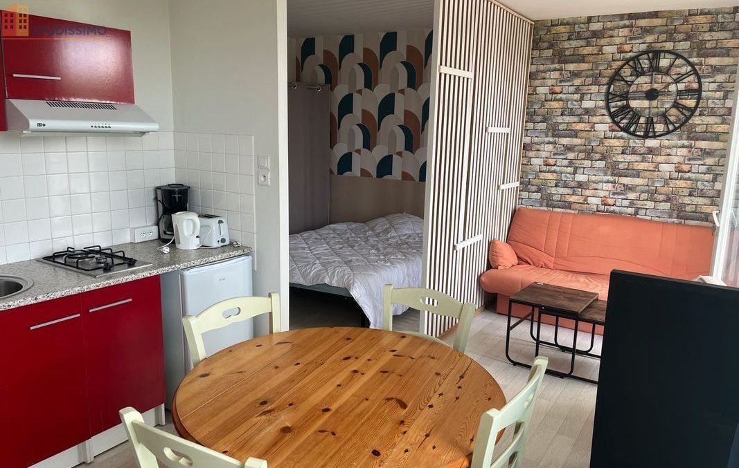 Studio meublé 29m² Niort - Meublé, 2e étage - Photo 1
