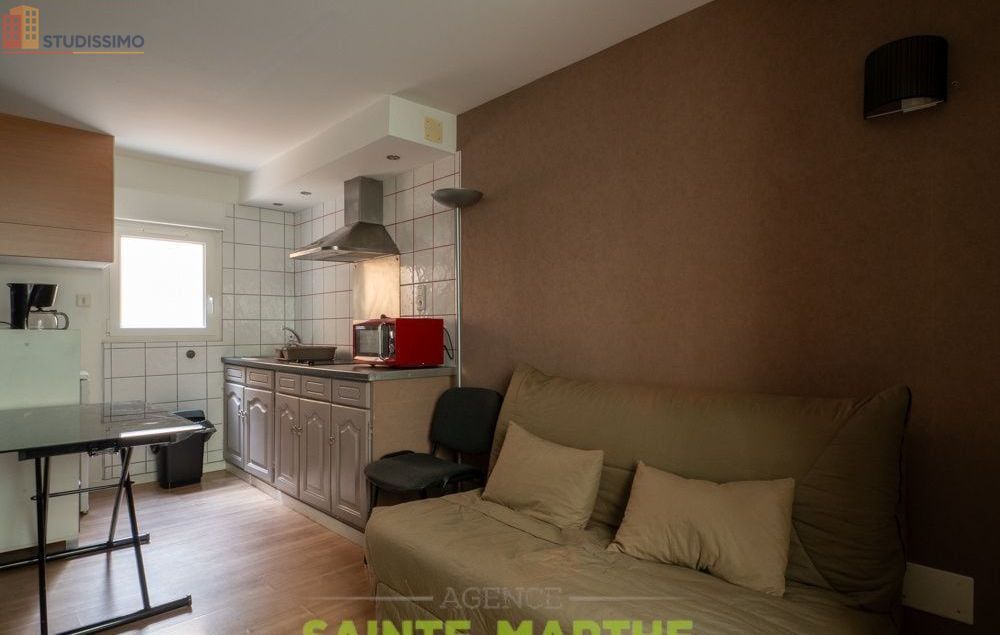 Studio 18m² Niort - Meublé, DPE D - Photo 1