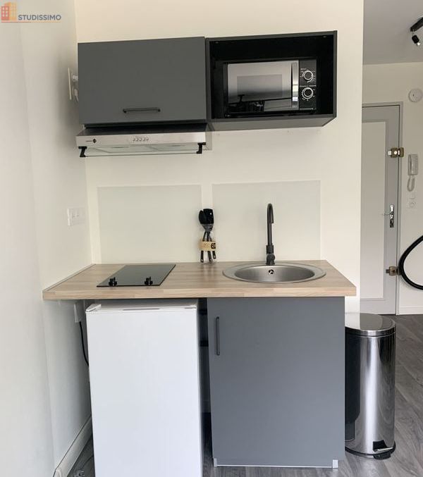 Studio meublé 20m² Niort - Meublé, DPE D - Photo 5