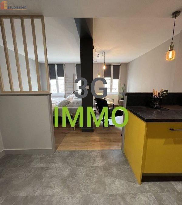 Studio meublé 31m² Niort centre - Parking, lumineux - Photo 1