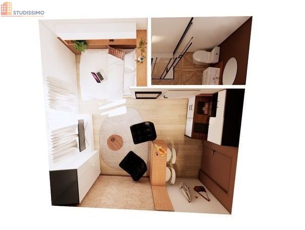 Studio meublé 18m² Niort centre - Meublé, centre-ville - Photo 1
