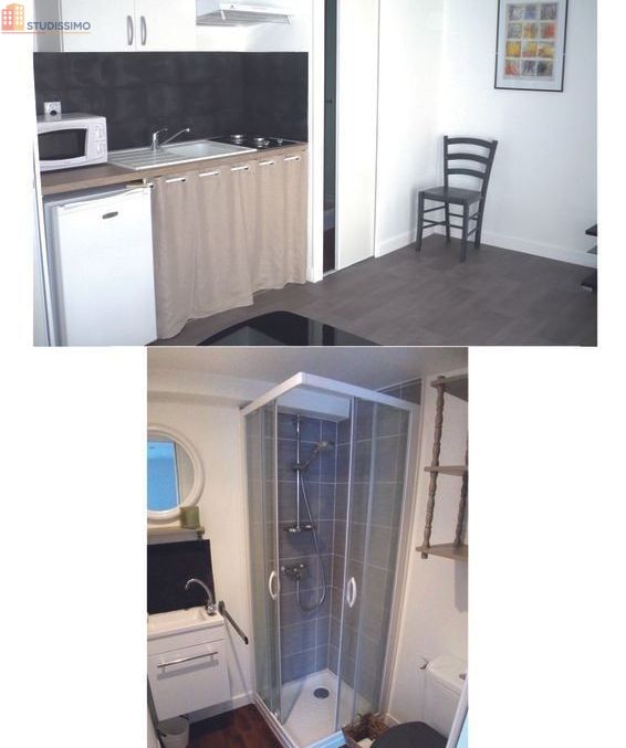 Studio 18m² Niort - Meublé, terrasse - Photo 2