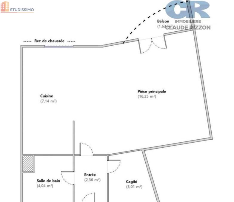 Studio 32m² Metz 57000 - Lumineux, DPE D - Photo 2