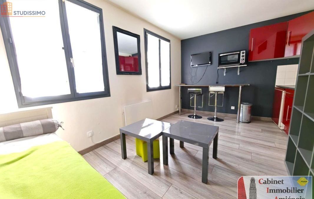 Studio meublé 21m² Amiens centre - Meublé, DPE D - Photo 3