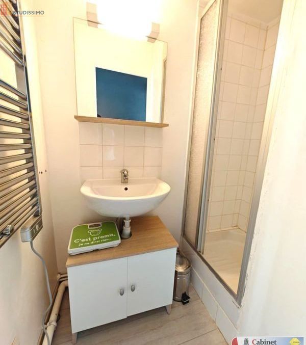 Studio meublé 21m² Amiens centre - Meublé, DPE D - Photo 2