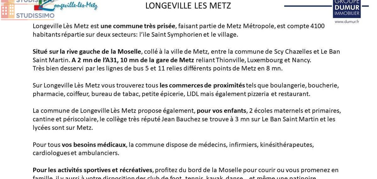 Studio 16m² Longeville-lès-Metz - Eunpe (DPE E) - Photo 2