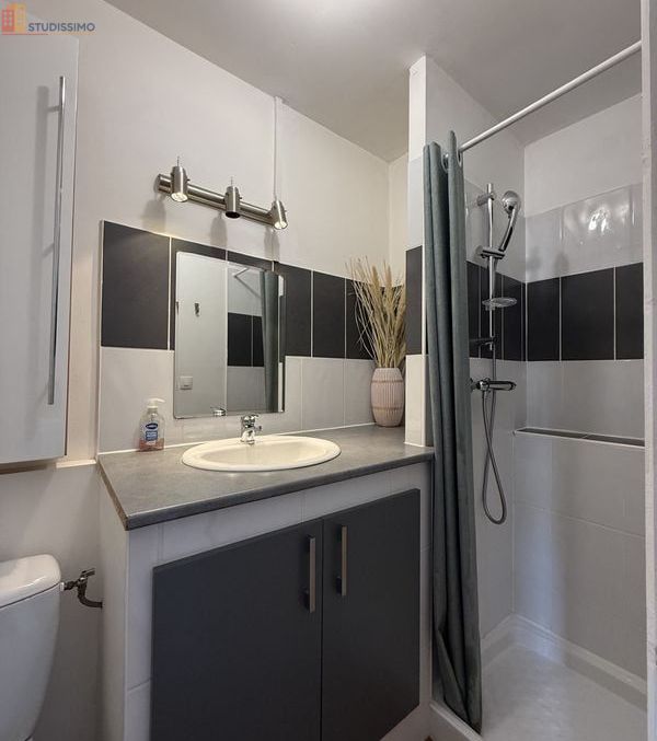 Studio meublé 18m² Amiens 80000 - Meublé, DPE D - Photo 4