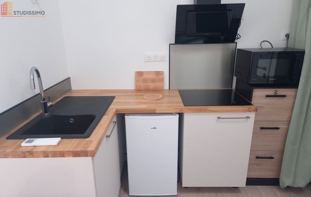Studio meublé 23m² Amiens centre - Meublé, lumineux - Photo 2