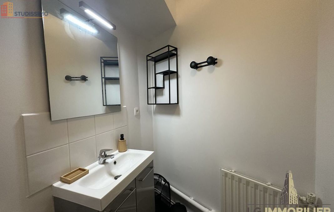 Studio meublé 17m² Amiens centre - Meublé, lumineux - Photo 3