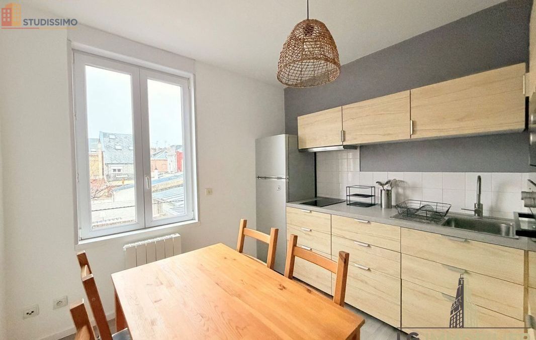Studio meublé 21m² Amiens - Meublé, lumineux - Photo 3