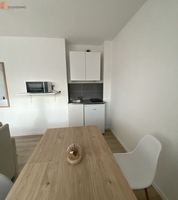 Studio meublé 22m² Amiens - Meublé, DPE D - Photo 13