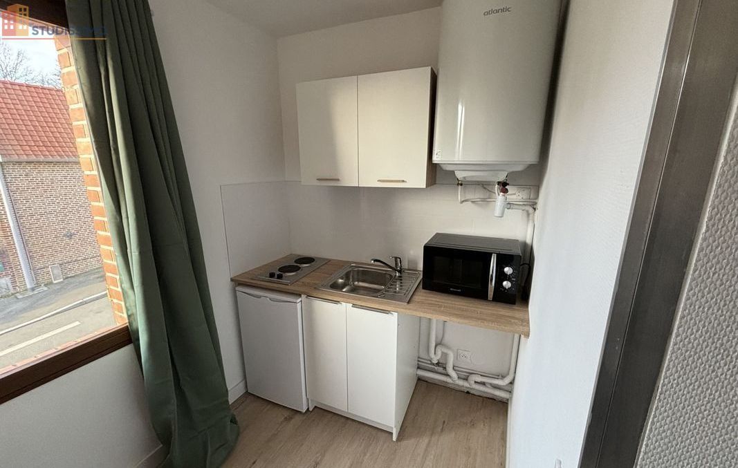 Studio meublé 19m² Amiens - Lumineux, proche commodités - Photo 3