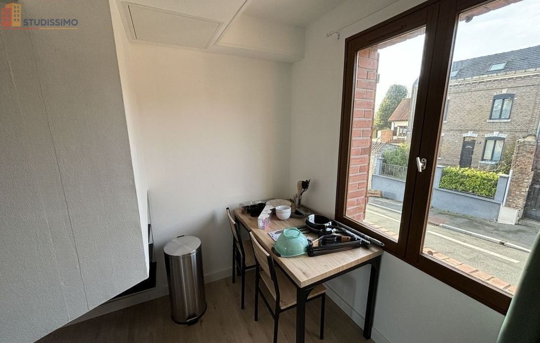 Studio meublé 19m² Amiens - Lumineux, proche commodités - Photo 1
