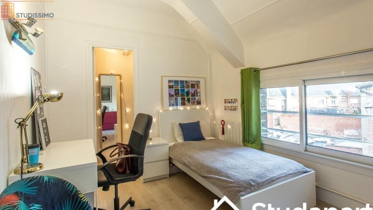 Studio 12m² Amiens - Meublé, 5e étage - Photo 7