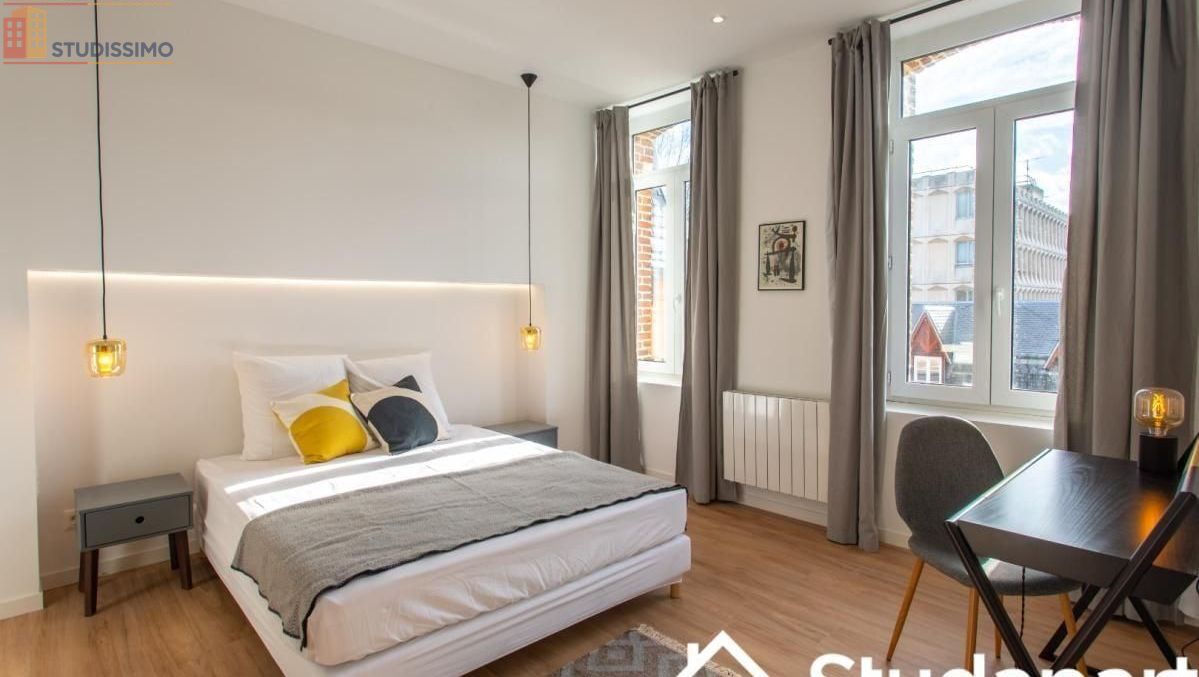 Studio meublé 19m² Amiens 80000 - Lumineux, meublé - Photo 8