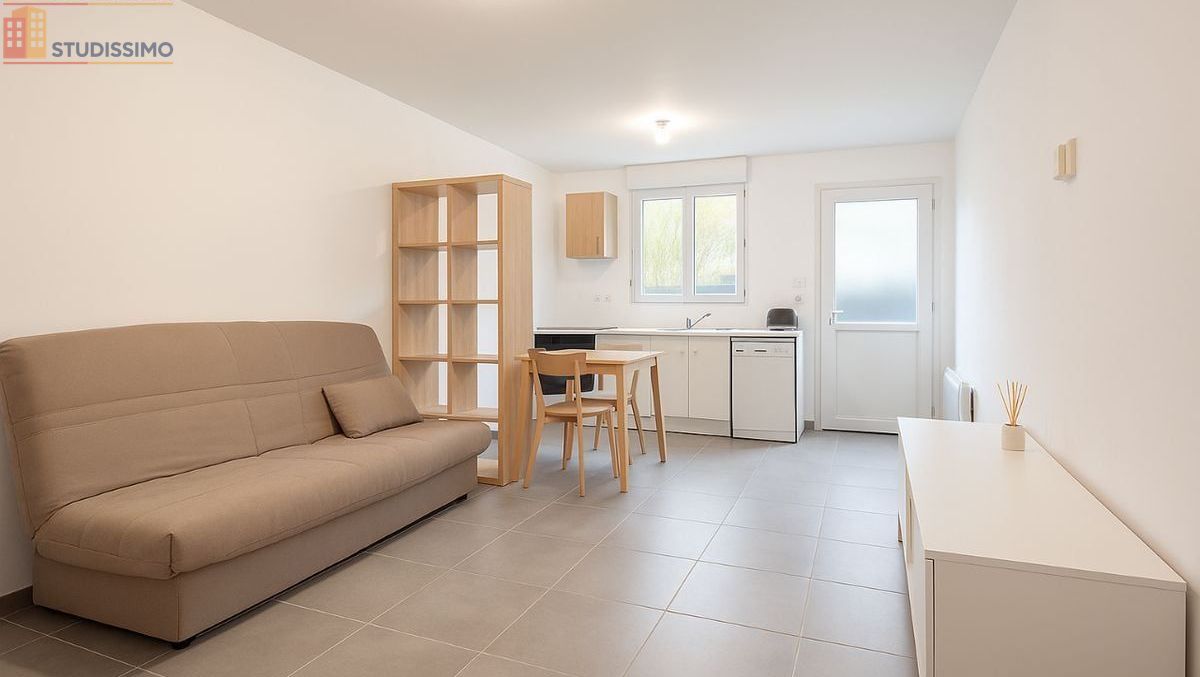 Studio meublé 26m² Amiens 80000 - Cour privative - Photo 1