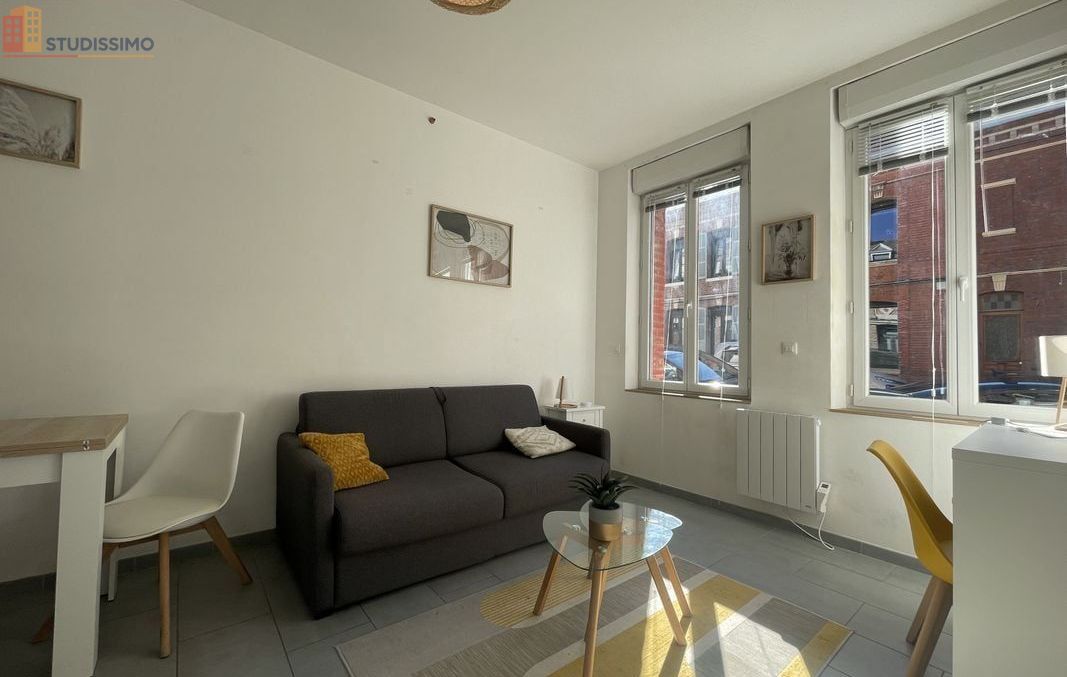 Studio meublé 23m² Amiens 80000 - Meublé, DPE D - Photo 14