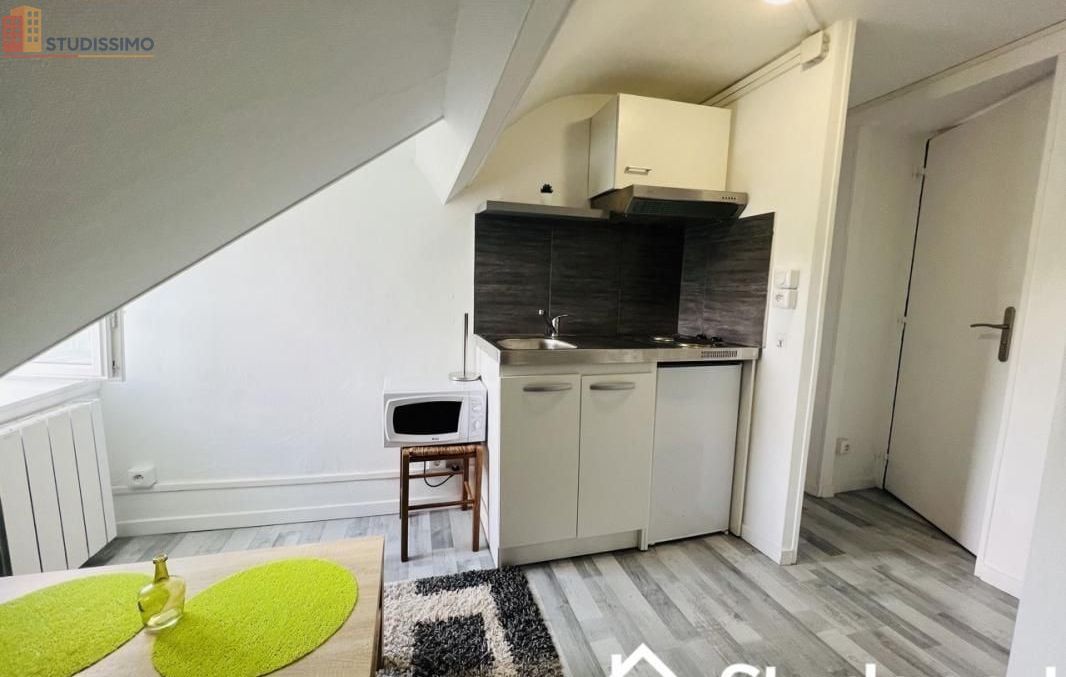 Studio meublé 17m² Amiens - Meublé, DPE A - Photo 3