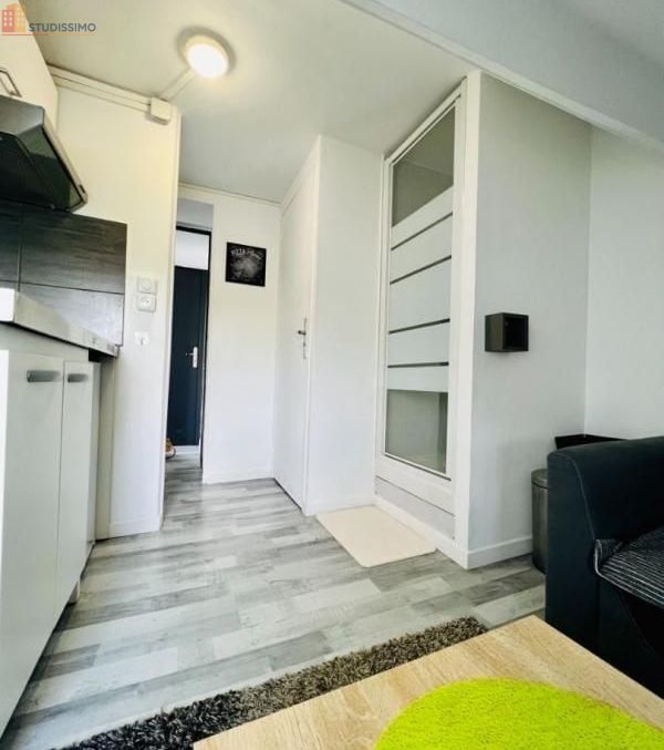 Studio meublé 17m² Amiens - Meublé, DPE A - Photo 2
