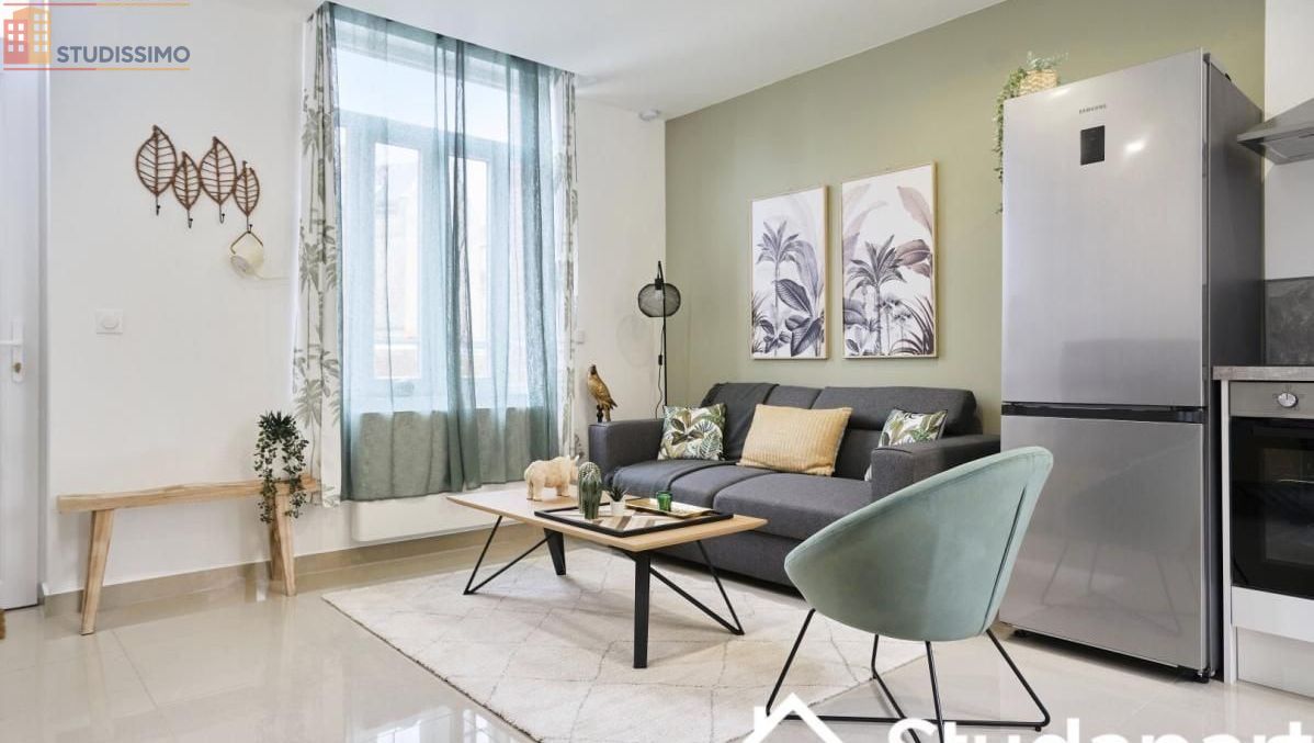 Studio meublé 11m² Amiens - Meublé, DPE A - Photo 10