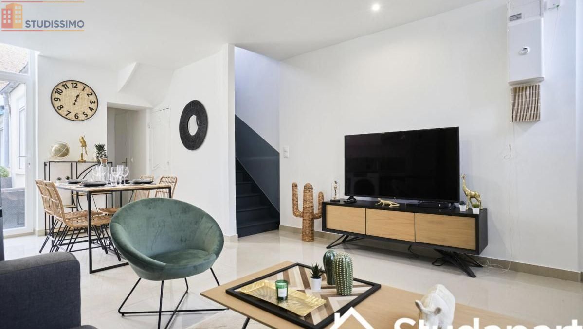 Studio meublé 11m² Amiens - Meublé, DPE A - Photo 8