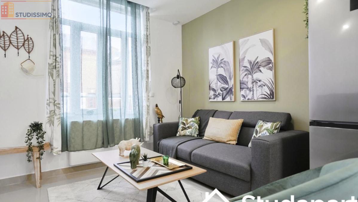 Studio meublé 11m² Amiens - Meublé, DPE A - Photo 0