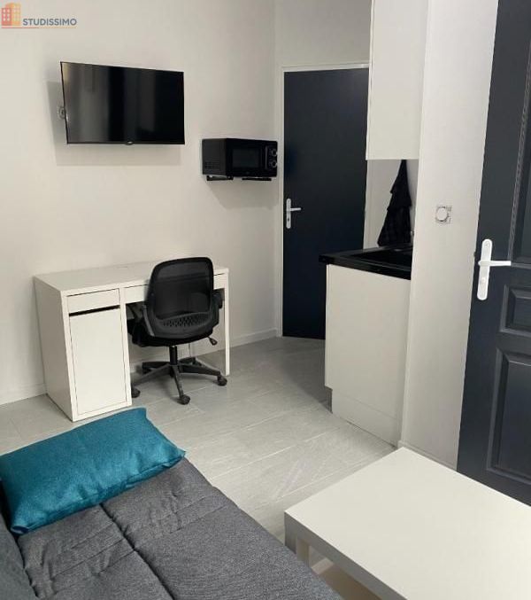 Studio meublé 16m² Amiens - Meublé, DPE C - Photo 1