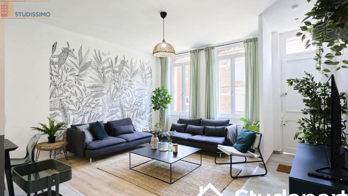 Studio meublé 12m² Amiens - Lumineux, DPE A - Photo 1