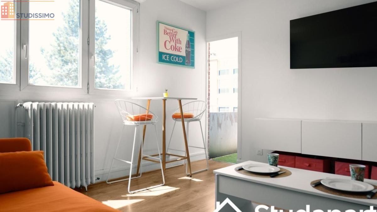 Studio meublé 10m² Amiens - Meublé, DPE A - Photo 4