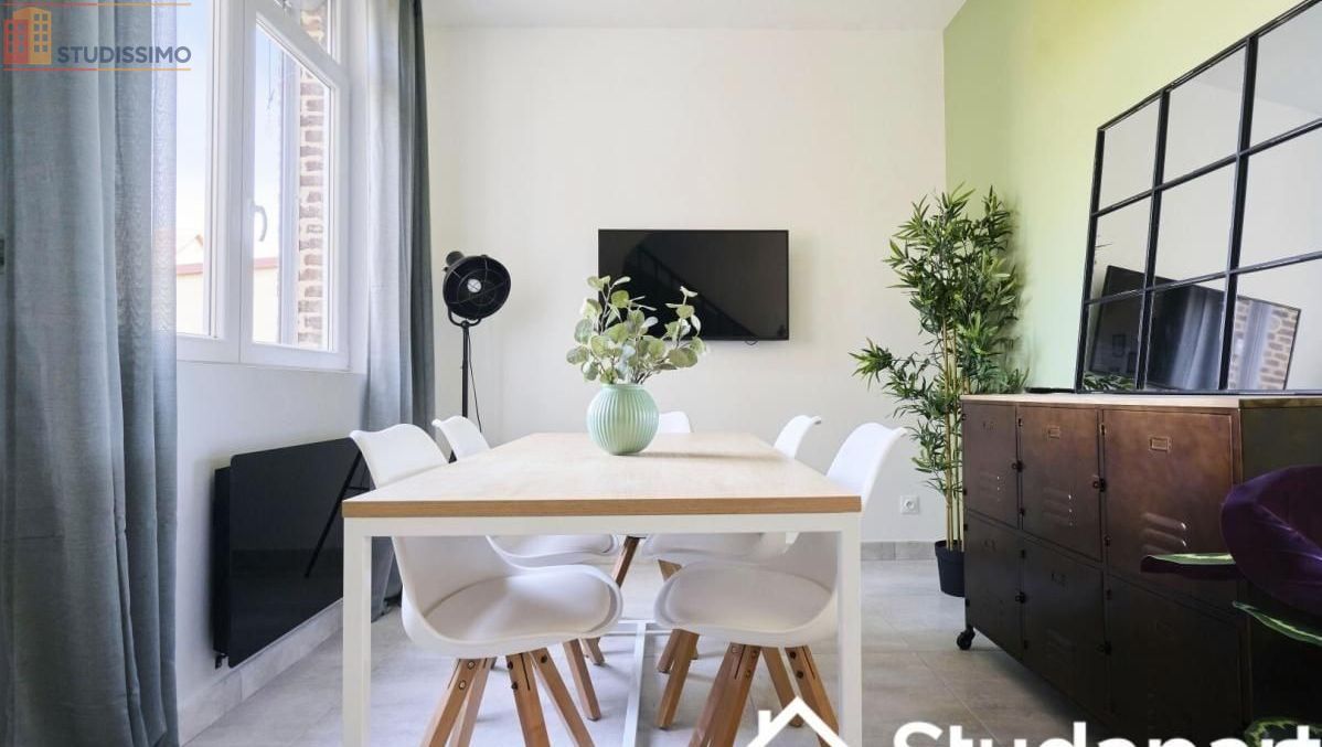 Studio meublé 11m² Amiens 80000 - Meublé, DPE A - Photo 1
