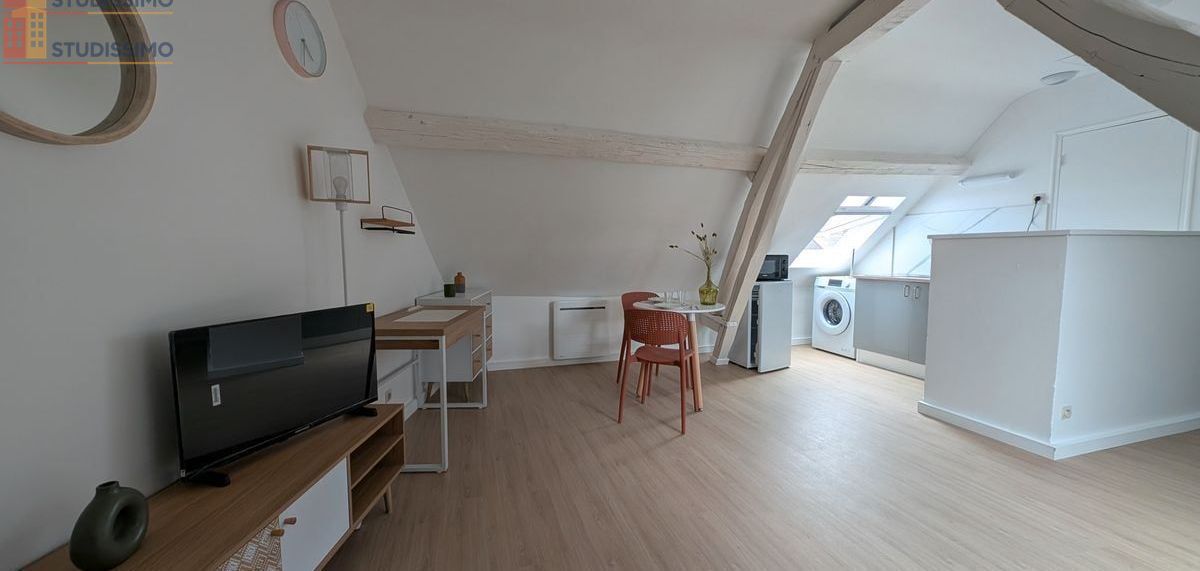Studio meublé 25m² Amiens centre - Rénové, lumineux - Photo 2