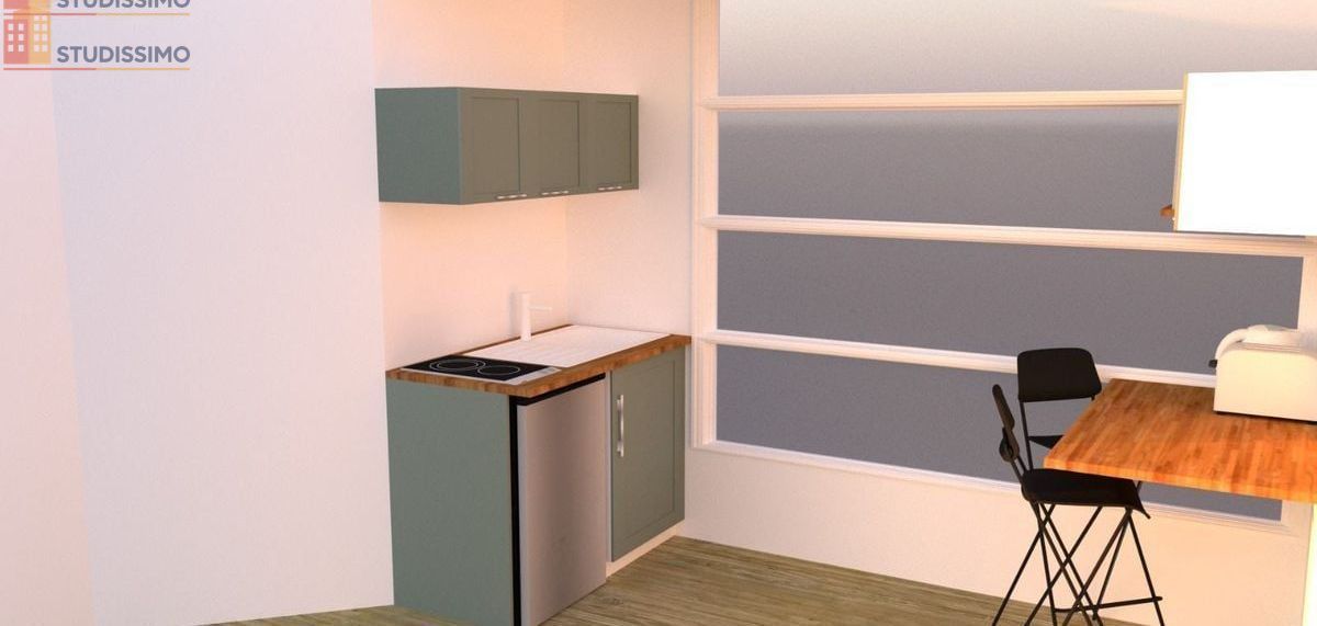 Studio meublé 21m² Amiens centre - Parking couvert, quartier Saint-Pierre - Photo 2
