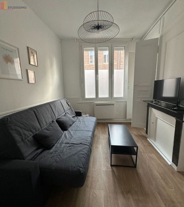 Studio meublé 20m² Amiens 80000 - Meublé, DPE D - Photo 17